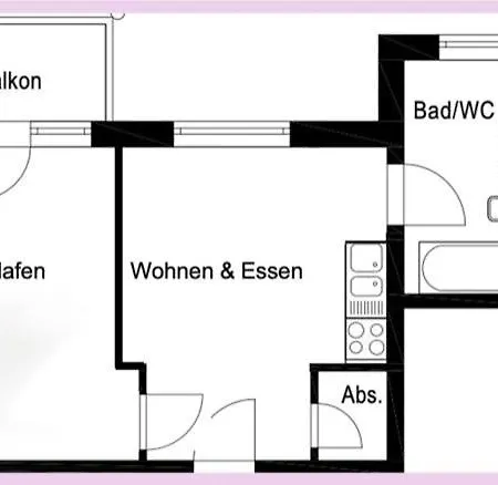 Appartement Zuhause Am Mit Sonnenbalkon In Strand- Und Altstadtnaehe