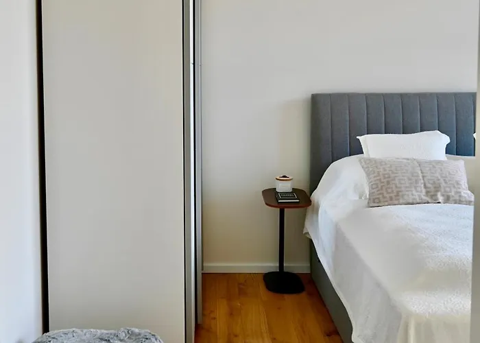 Zuhause Am Mit Sonnenbalkon In Strand- Und Altstadtnaehe Apartament